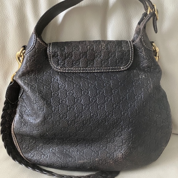 Gucci Pelham Hobo Crossbody Guccissima - Picture 2 of 9